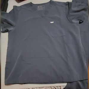 Men's Charcoal Grey FIGS Scrubs Size XL
